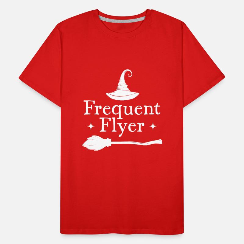 Frequent Flyer Halloween Men's Premium Organic T-Shirt