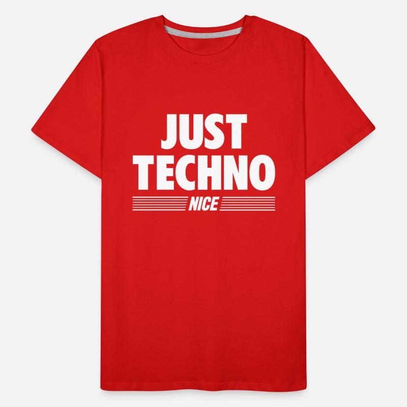 Juste techno T-shirt bio Premium Homme