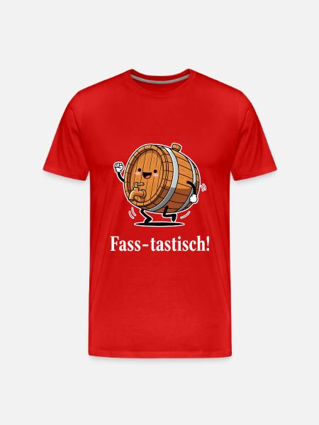 Barrel-tastic ! - Men's Premium Organic T-Shirt - red