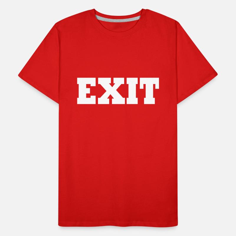 Exit Men's Premium Organic T-Shirt