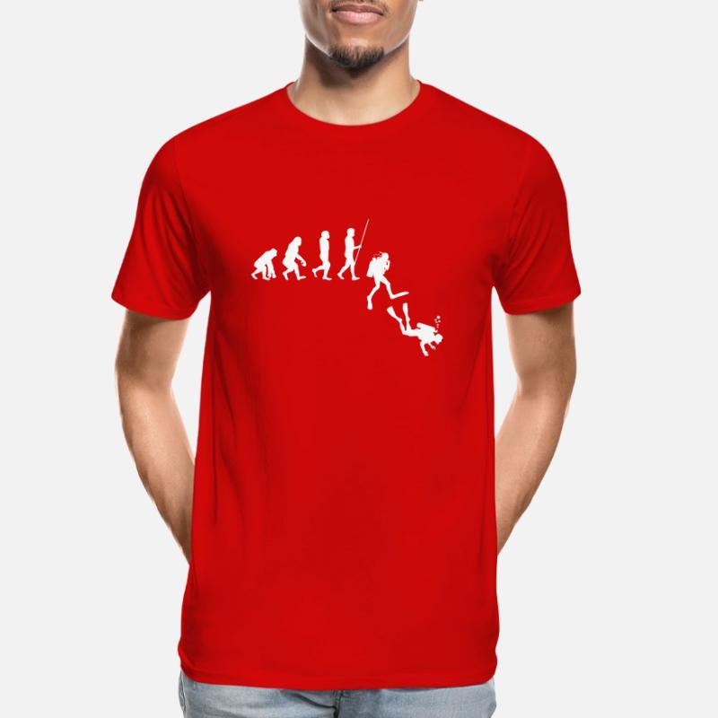 Diving Evolution | Evolution Men's Premium Organic T-Shirt