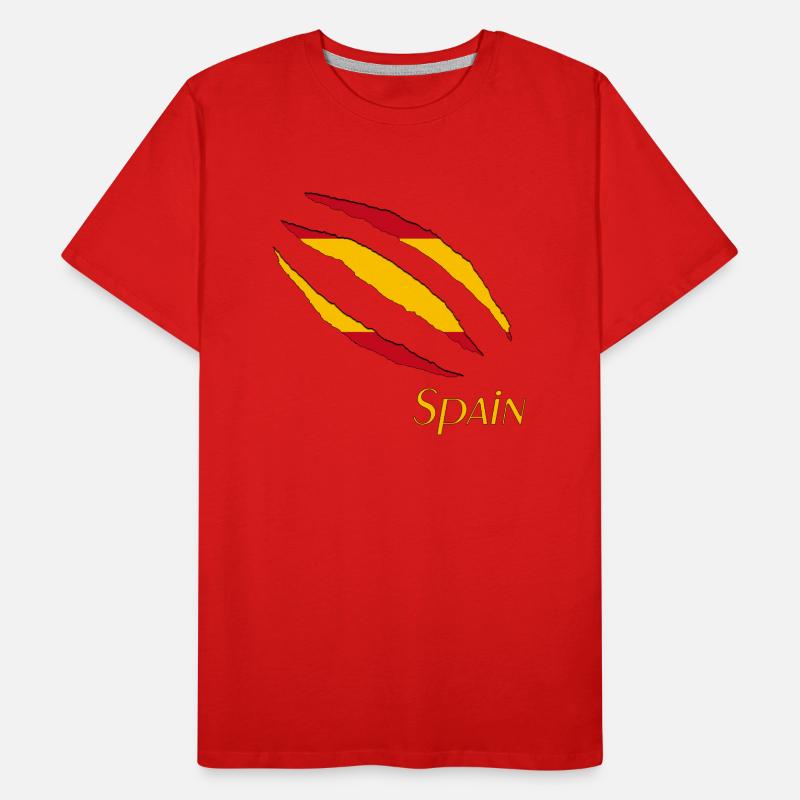 Spain Spanien Espana Männer Premium Bio T-Shirt