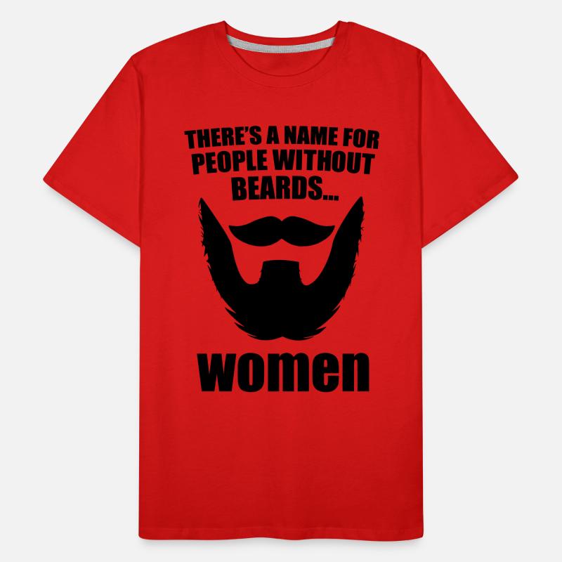 beard Men's Premium Organic T-Shirt
