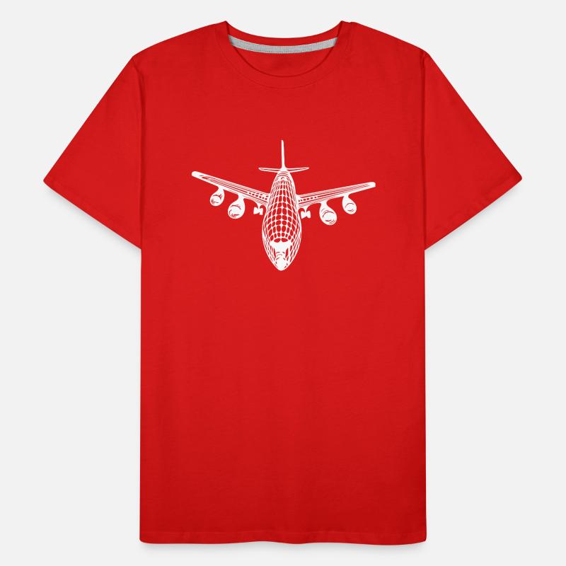 avion T-shirt bio Premium Homme