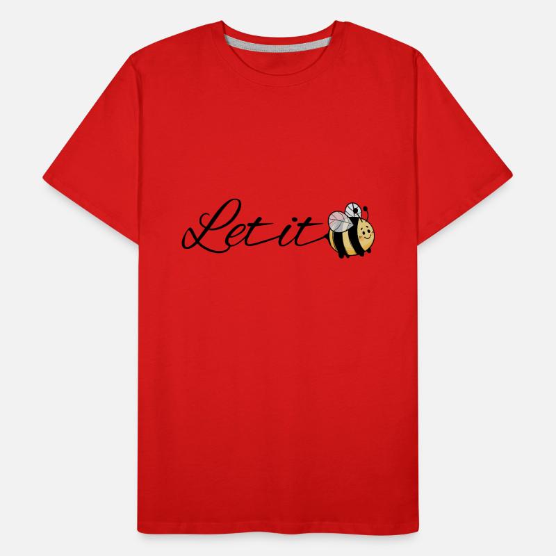 Let it Bee Männer Premium Bio T-Shirt