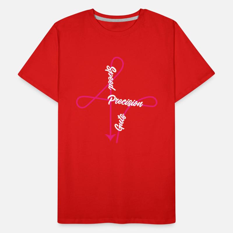 Cheval de course de barils de rodéo T-shirt bio Premium Homme