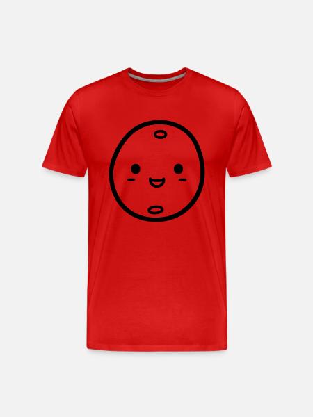 patate - T-shirt bio Premium Homme - rouge