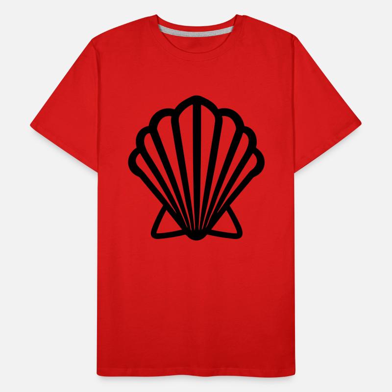 Shell Men's Premium Organic T-Shirt