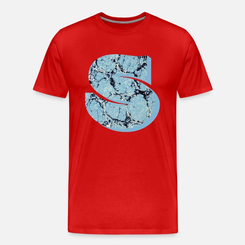 e 55 s - Männer Premium Bio T-Shirt - Rot