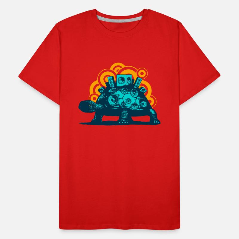 Mobile Sound System (o. text) Männer Premium Bio T-Shirt