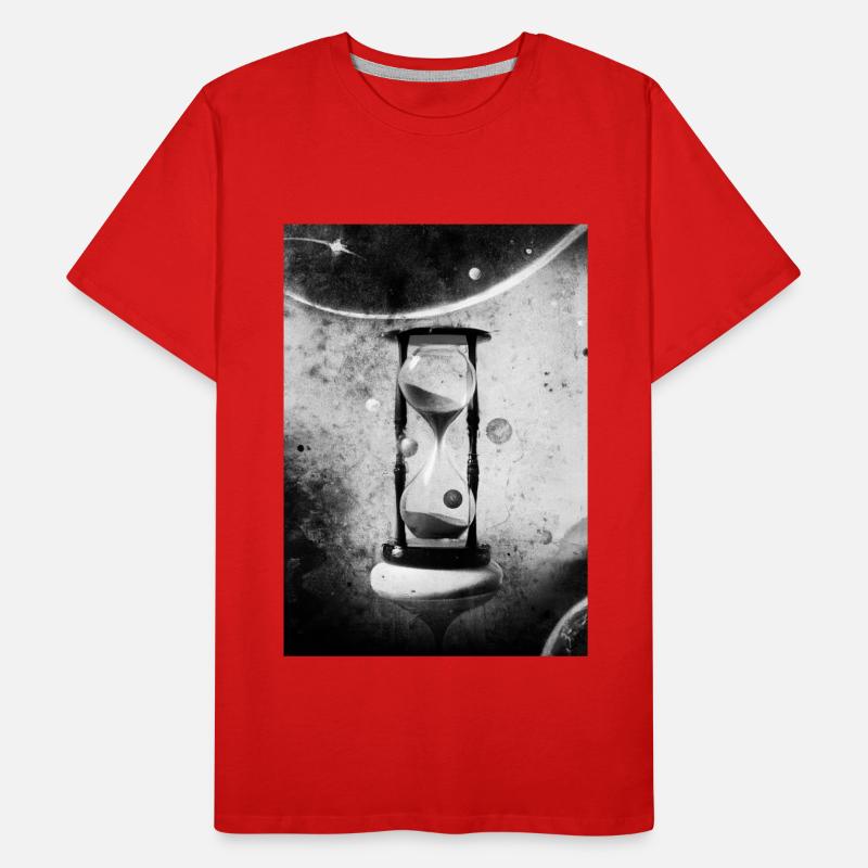 Kosmische Sanduhr Männer Premium Bio T-Shirt