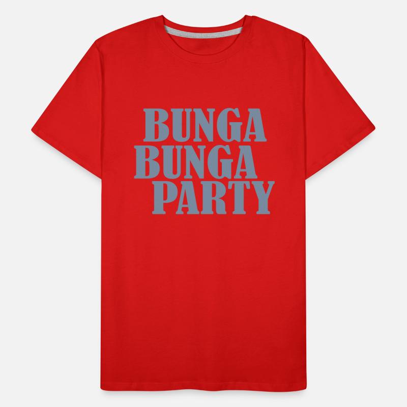 bunga bunga enterrement T-shirt bio Premium Homme