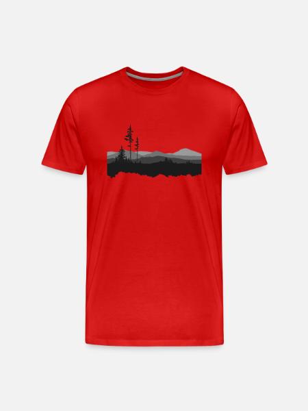Freedom - Men's Premium Organic T-Shirt - red