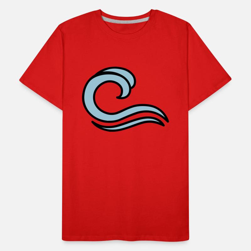 flots T-shirt bio Premium Homme
