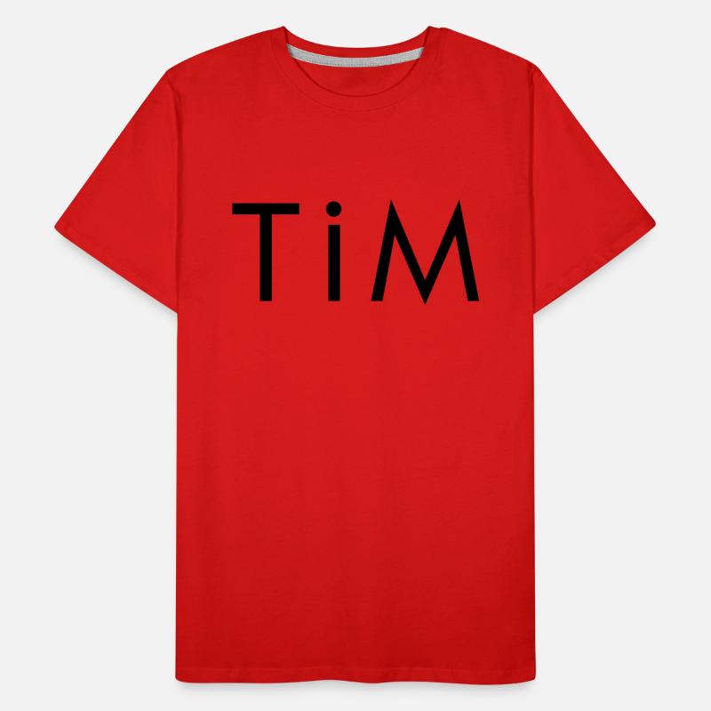 Tim Men's Premium Organic T-Shirt