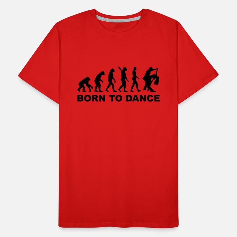 Évolution Danser T-shirt bio Premium Homme