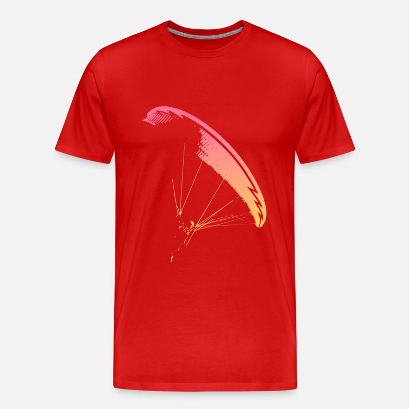 Paraglider Nova CP - Men's Premium Organic T-Shirt - red