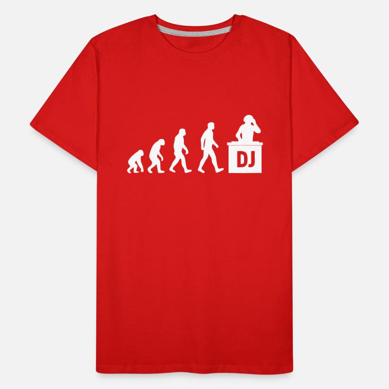 DJ Evolution – Electronic Music Men's Premium Organic T-Shirt