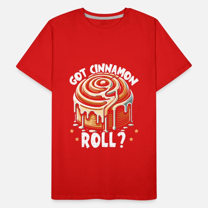 Idée cadeau Cannamon Rolls Candy Baker T-shirt bio Premium Homme