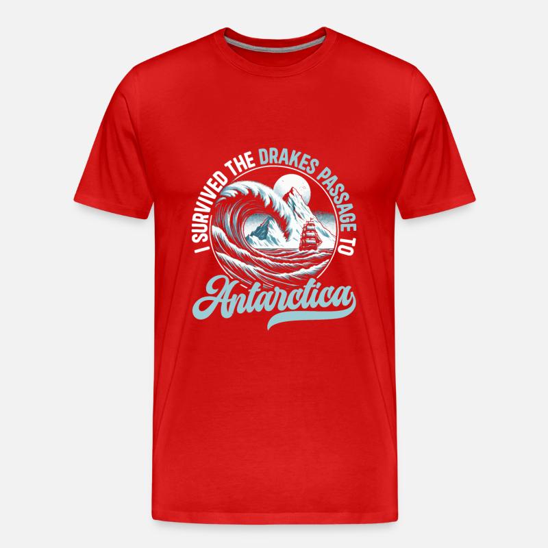 Drakestraße-antarktis-expedition - Männer Premium Bio T-Shirt - undefined