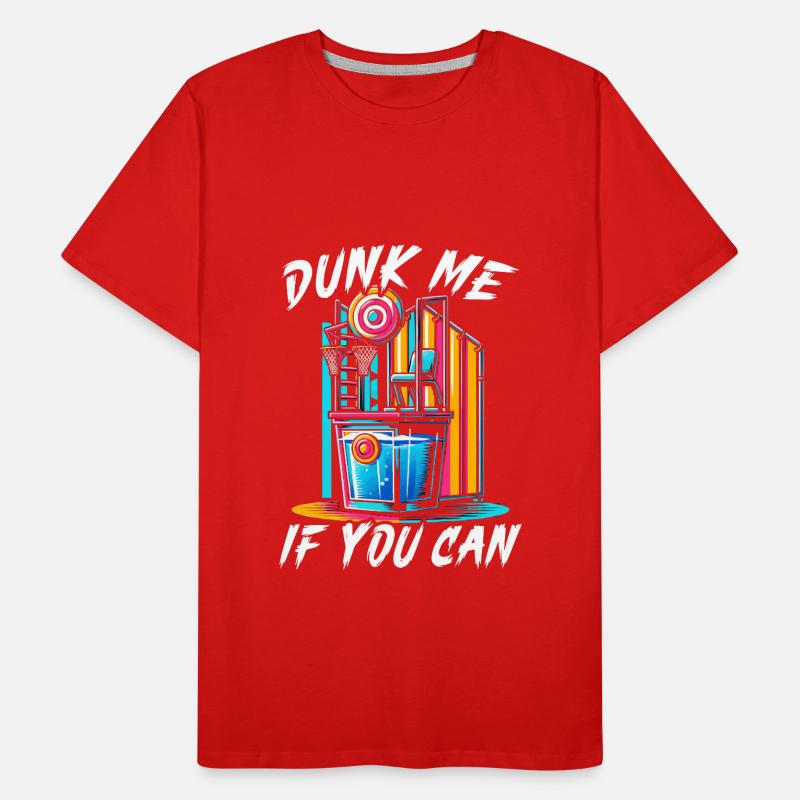 Dunk Tank Carnaval Foire Cirque T-shirt bio Premium Homme