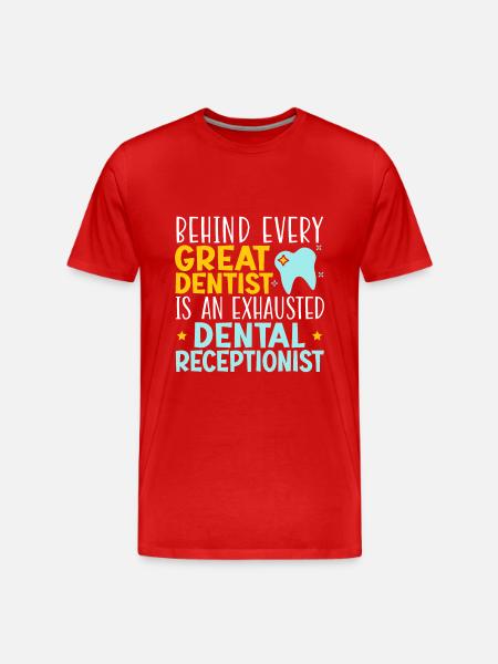 Klinikassistent Job Tandpleje Klinikassistent - Herre Premium T-shirt økologisk - 