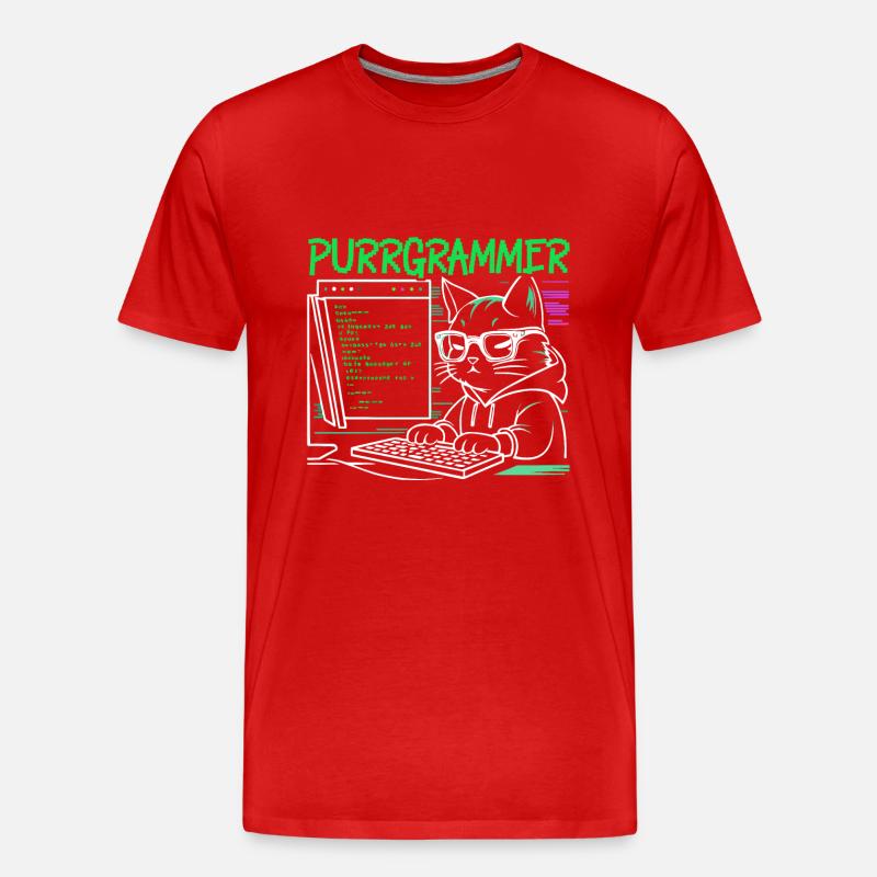 Lustiger Programmierer Programmierer - Männer Premium Bio T-Shirt - undefined