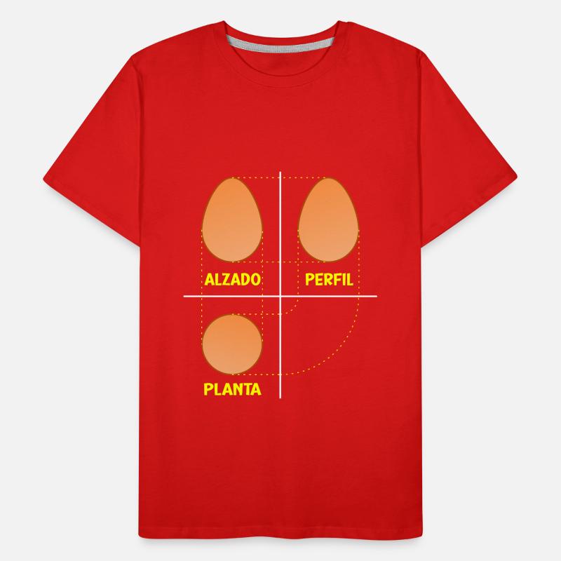 Dihedral egg system for architects Men's Premium Organic T-Shirt