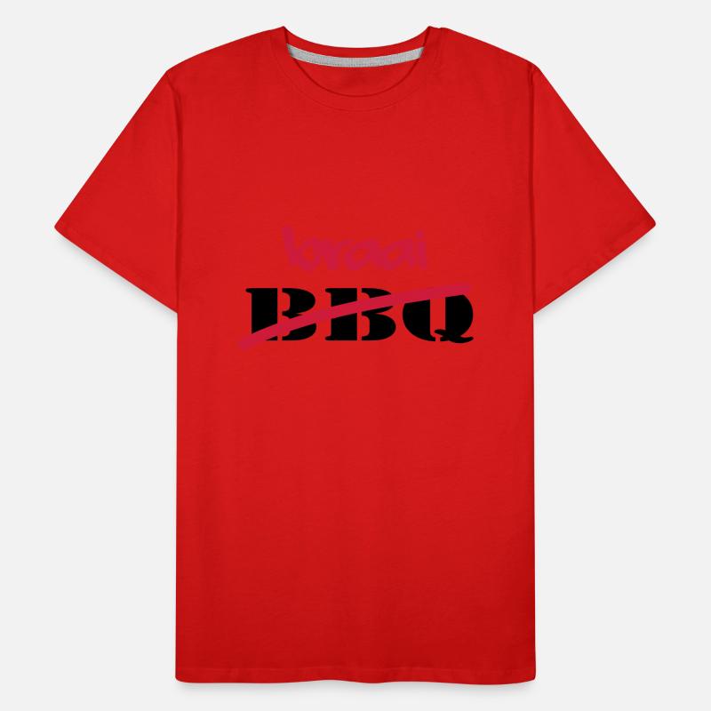 Braai Non BBQ T-shirt bio Premium Homme