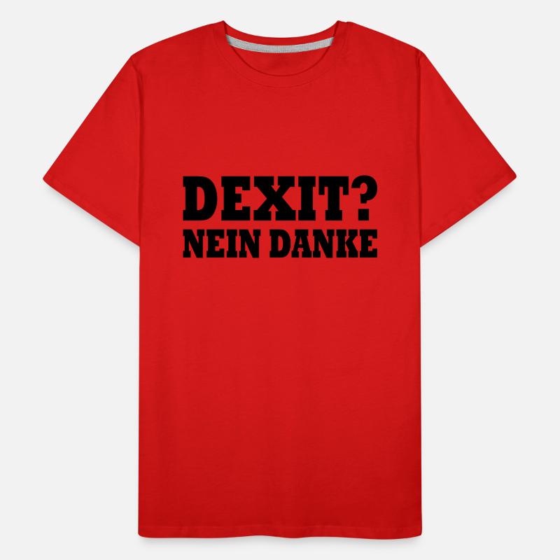Dexit non merci T-shirt bio Premium Homme