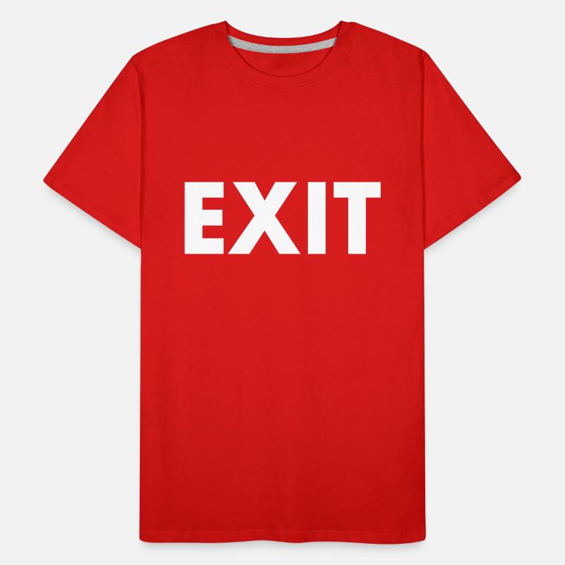 Exit Männer Premium Bio T-Shirt