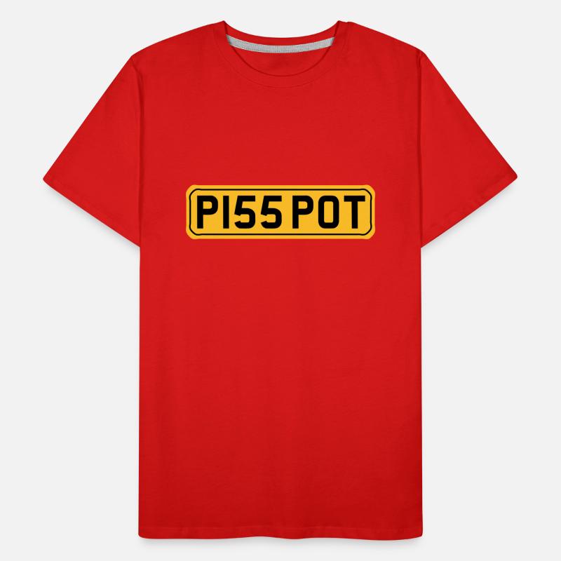 Piss Pot Men's Premium Organic T-Shirt