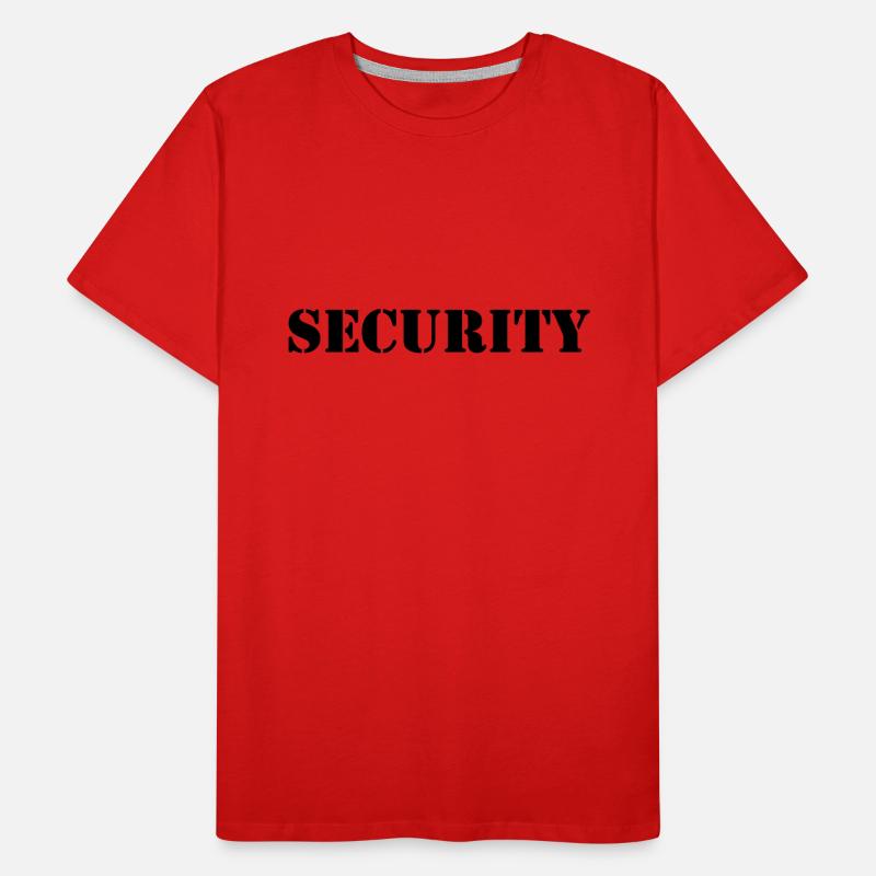 Security Men's Premium Organic T-Shirt