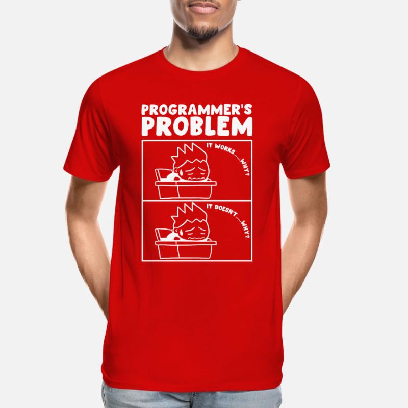 Programmers Problem Programmeur Informaticien T-shirt bio Premium Homme