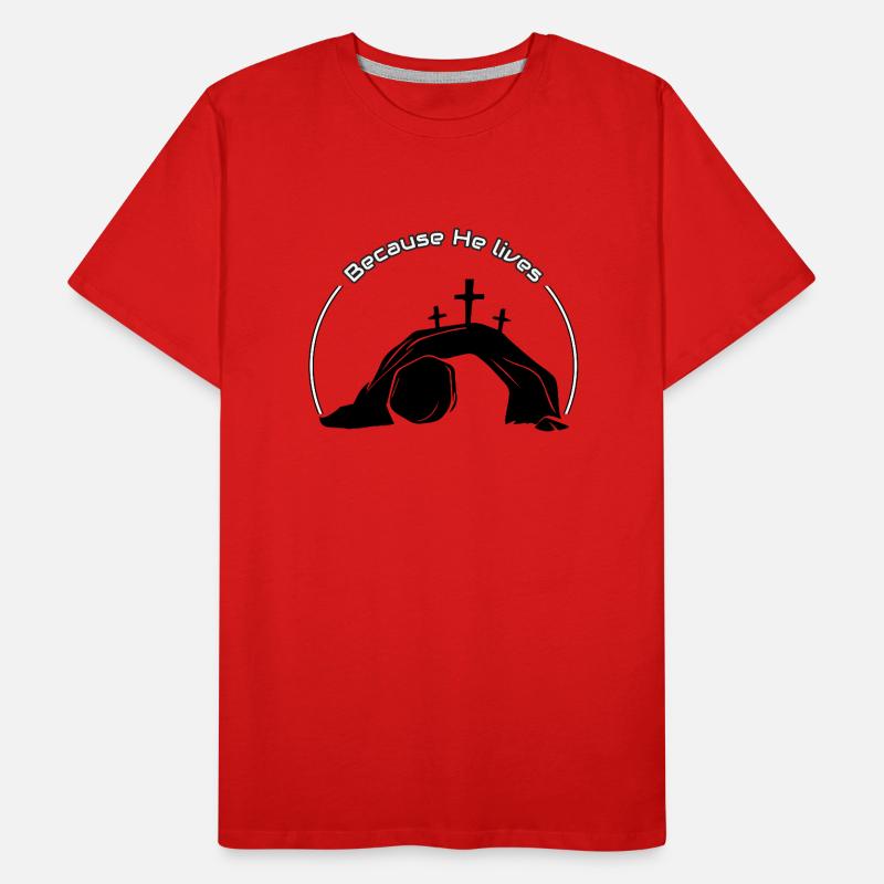 Parce qu’il vit T-shirt bio Premium Homme