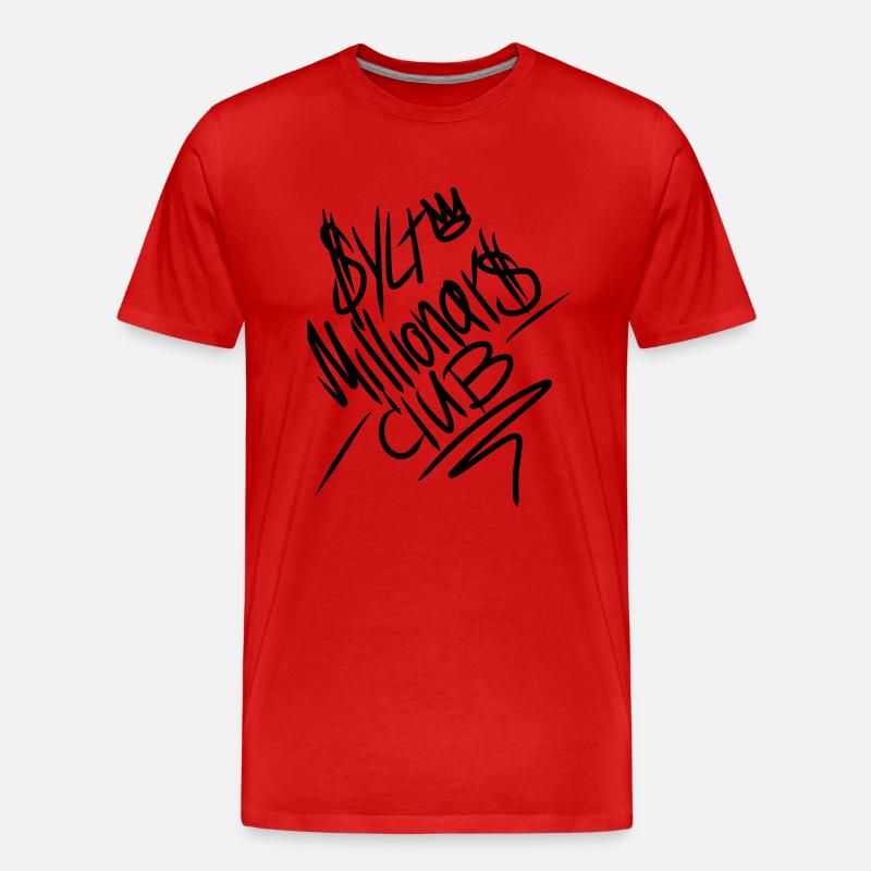 Sylt - Männer Premium Bio T-Shirt - Rot