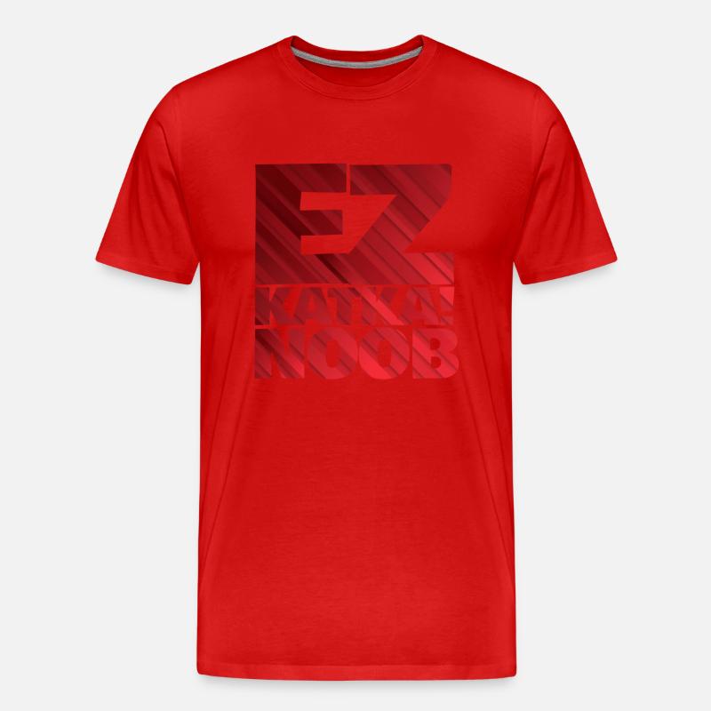 ez katka - Männer Premium Bio T-Shirt - Rot