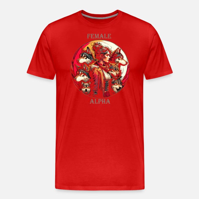 Alpha-Geist-Essenz - Männer Premium Bio T-Shirt - undefined