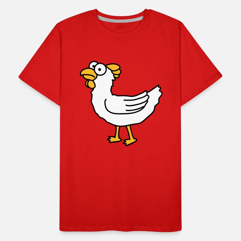 chicken T-shirt bio Premium Homme