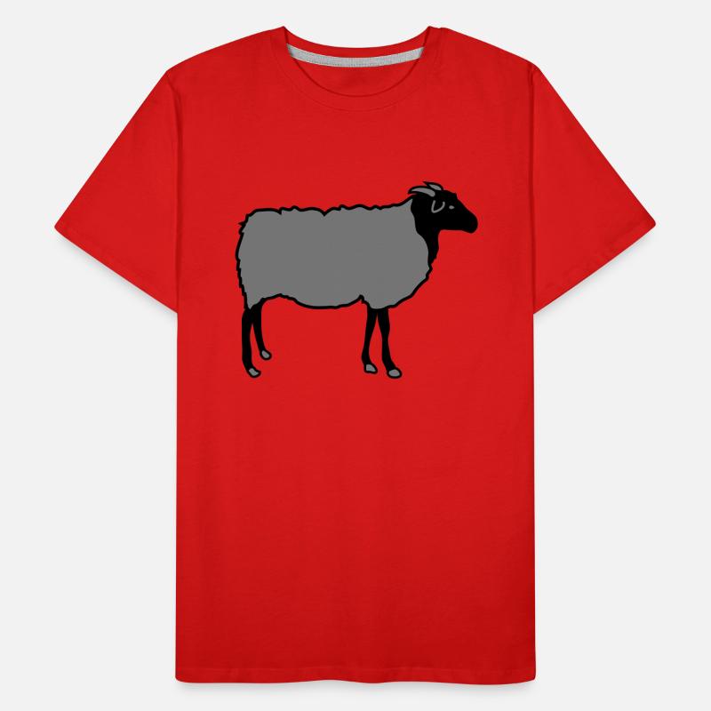 sheep Men's Premium Organic T-Shirt