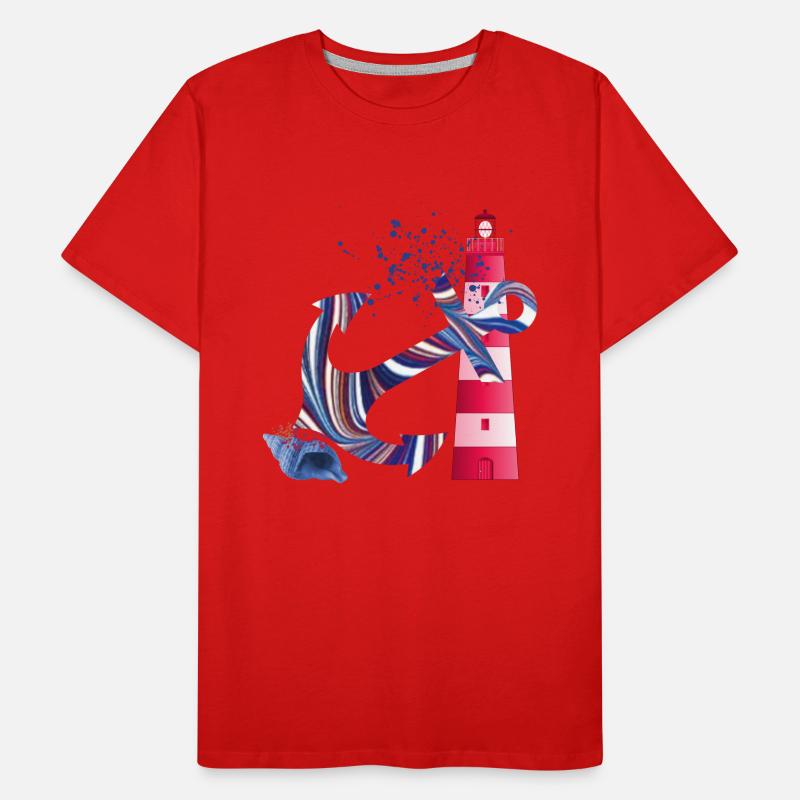 ancre e 247 T-shirt bio Premium Homme