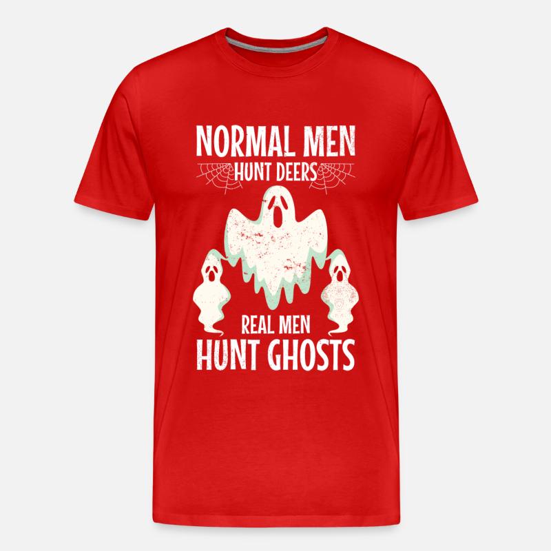 Paranormal - Männer Premium Bio T-Shirt - Rot