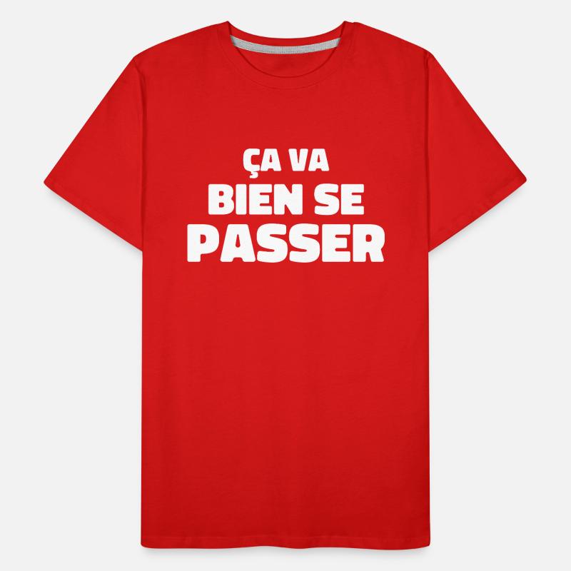 Es wird schon gut Männer Premium Bio T-Shirt