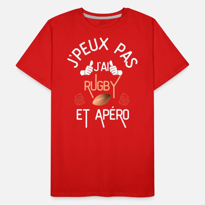 J Peux Pas J Ai Ruby et apero T-shirt bio Premium Homme