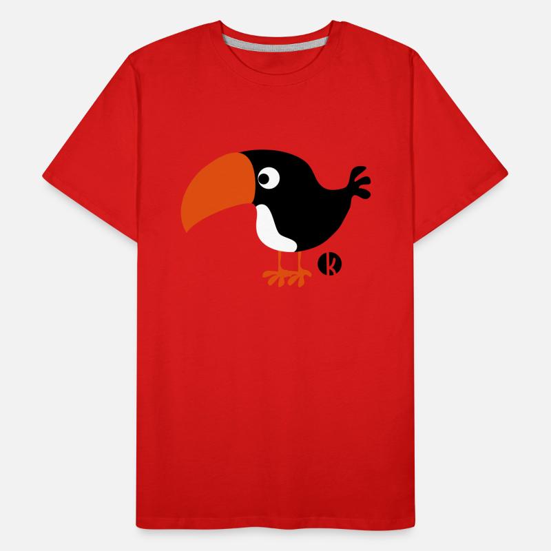Tukan Männer Premium Bio T-Shirt