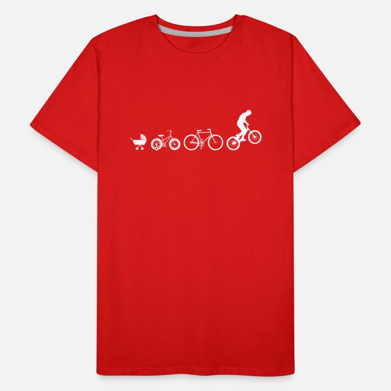 Trial Evolution Vélo Essais VTT T-shirt bio Premium Homme