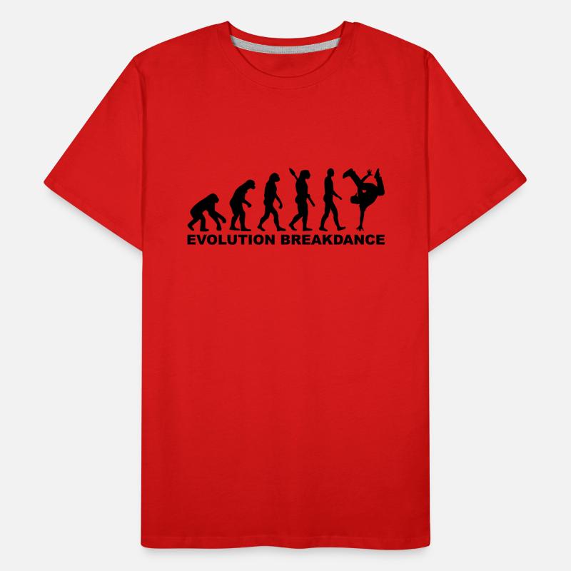 Breakdance Männer Premium Bio T-Shirt