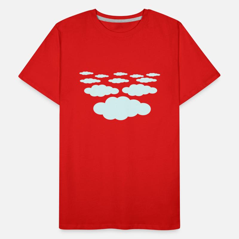 Clouds Men's Premium Organic T-Shirt