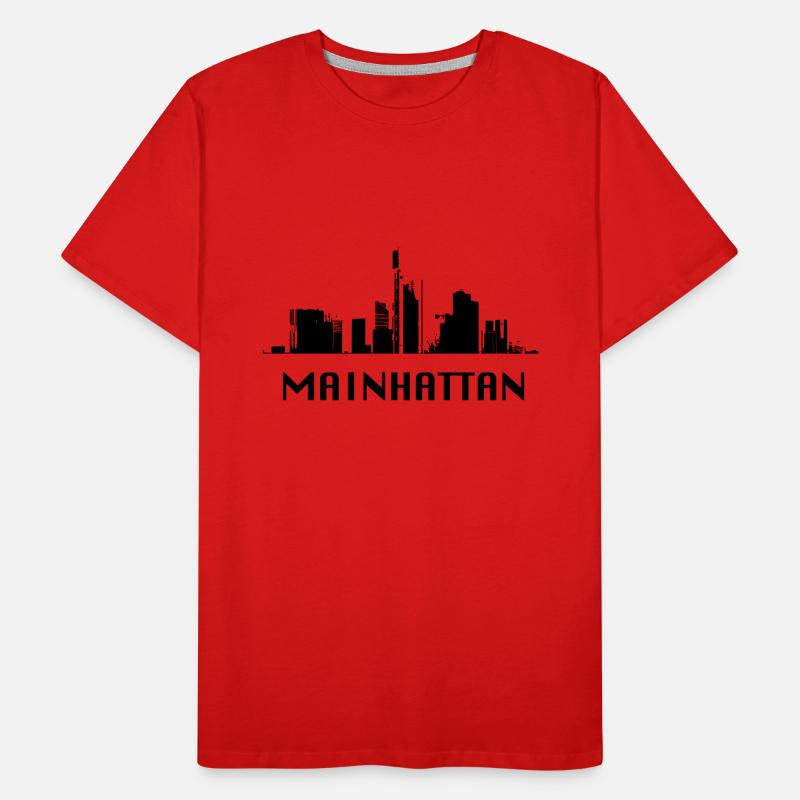 mainhattan ffm Männer Premium Bio T-Shirt