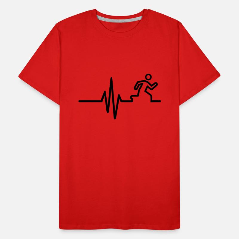Courir T-shirt bio Premium Homme
